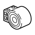 Silentblock przedniego wahacza dolnego Opel Zafira P12