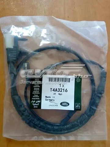 Czujnik zużycia klocków hamulcowych tylny T4A3216 Jaguar