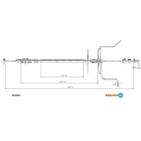 Linka gazu 280303 Adriauto
