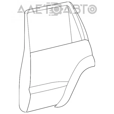 Drzwi tylne lewe Lexus GX 470