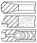 Pierścienie tłokowe na 1 cylinder, STD. BMW 3 E46