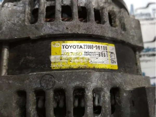 Alternator 2706036100 Toyota