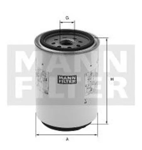Filtr paliwa WK11015X Mann-Filter