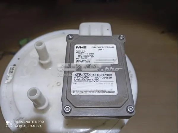 Moduł pompy paliwowej z czujnikiem poziomu paliwa KIA Sportage IV QL