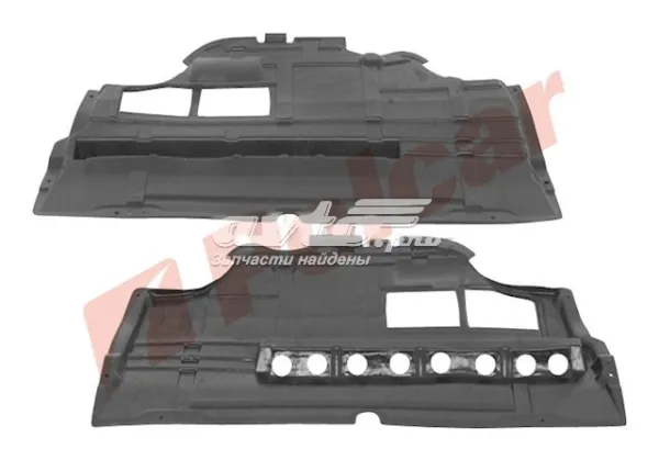Osłona silnika, miski (przedziału silnika) 6026345 Polcar