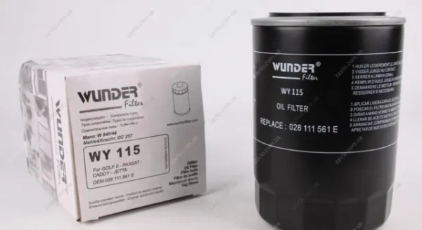 Filtr oleju WY115 Wunder
