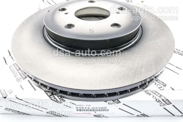 Tarcza hamulcowa przednia 4351202390 Toyota