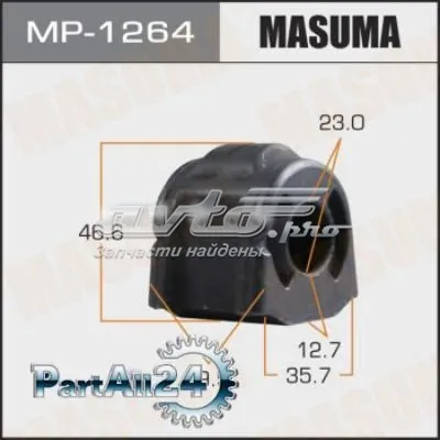 Tuleja stabilizatora przedniego MP1264 Masuma