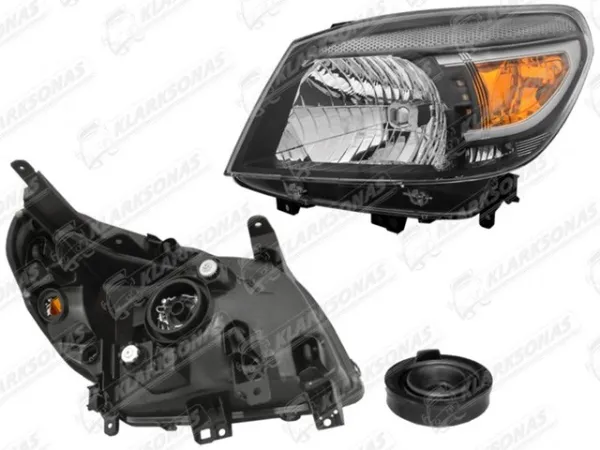 Reflektor lewy 4986840 Ford