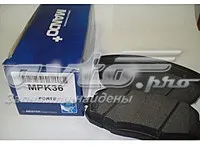 Klocki hamulcowe przednie tarczowe MPK36 Mando