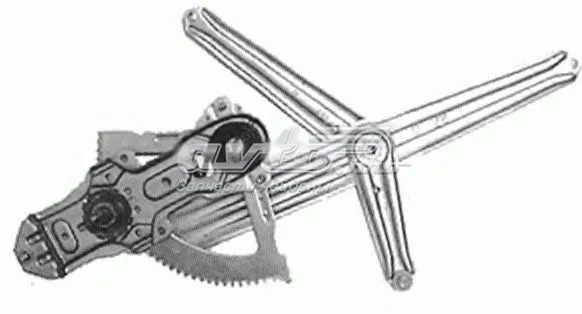 Mechanizm podnoszenia szyby drzwi przednich prawych Peugeot 205 I