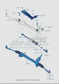 Tulejka mocowania maglownicy Ford C-Max CB3