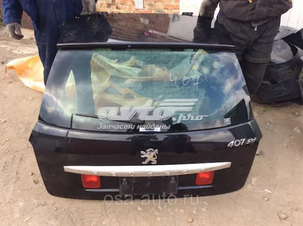  Drzwi tylne (bagażnika 3/5) Peugeot 407 SW kombi (6E) (2004 - 2011) SW