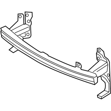 Wzmocnienie zderzaka przedniego FT4Z5810852B Ford