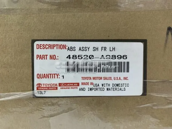 Amortyzator przedni lewy 48520A9896 Toyota
