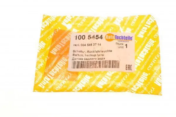 Czujnik włączania światła cofania 1005454 Autotechteile