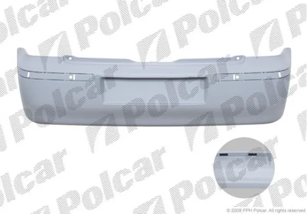 Zderzak tylny 952596 Polcar