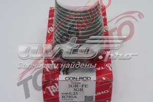 Panewki korbowodowe wału korbowego, zestaw, 1. naprawa (+0,25) R740A025 Taiho