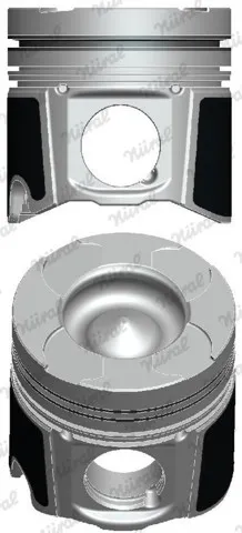 Tłok, komplet do jednego cylindru, STD 8713750030 Nural