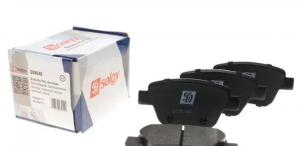 Okładziny (klocki) do hamulców tarczowych tylne 209046 Solgy