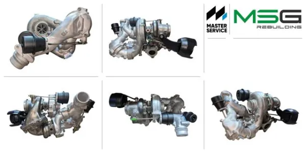 Turbina 10009700019 MSG Rebuilding