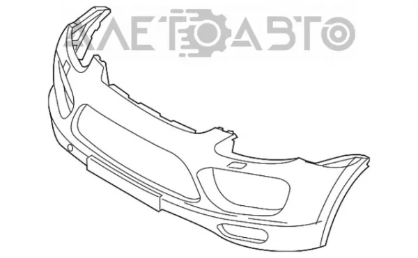 Zderzak przedni FP5502902 FPS