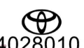 Napinacz łańcucha rozrządu Toyota Camry V30
