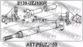 Kołnierz wału Cardana przedniego Toyota Land Cruiser J12