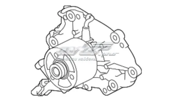 Pompa chłodząca wodna LR116736 Land Rover
