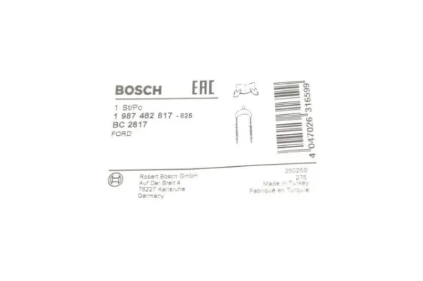 Linka hamulca ręcznego tylna lewa 1987482817 Bosch