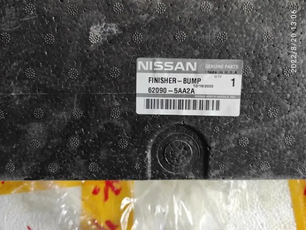 Absorber (wypełniacz) zderzaka przedniego 620905AA2A Nissan/Infiniti