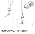 Tuleja trzpienia amortyzatora przedniego Renault LOGAN LS