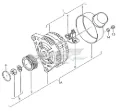 Koło pasowe alternatora Skoda Octavia 5E3, NL3, NR3