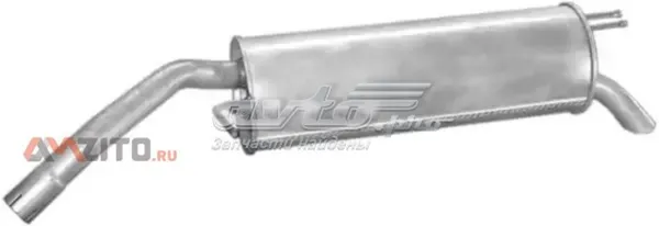 Tłumik, tylna część 07424 Polmostrow