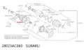 Osłona przegubu homokinetycznego półosi przedniej zewnętrzna Mazda 626 GW