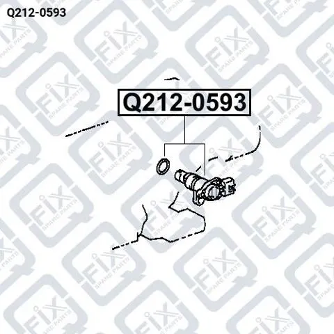 Czujnik prędkości Toyota Hiace II