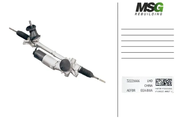 Listwa kierownicza (maglownica) 36010597 Volvo