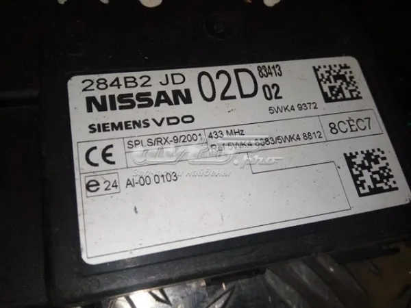 Blok komfortu Nissan Qashqai I J10