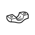 Uchwyt do mocowania tulei stabilizatora przedniego Toyota Land Cruiser J150