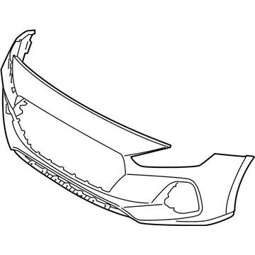 Nakładka zderzaka tylnego 86511G3000 Hyundai/Kia