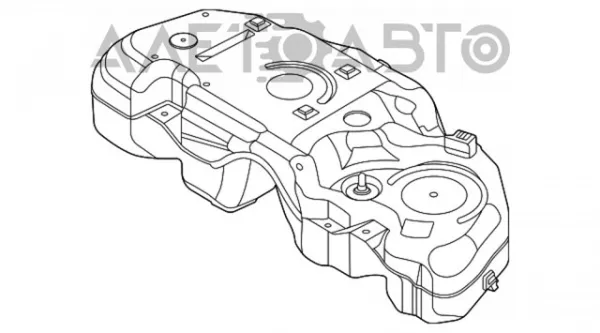 Zbiornik paliwa Ford Escape III