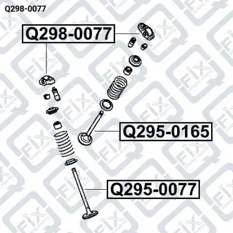 Dźwigienka zaworowa Q2980077 Q-fix