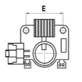 Regulator alternatora (przekaźnik ładowania) Mazda 3 BM, BN