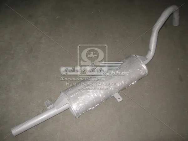 Tłumik, tylna część 2106120100503 DK