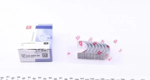 Panewki korbowodowe wału korbowego, zestaw, standardowe (STD) 181035000100 NE/NPR