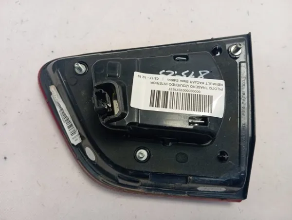 Lampa zespolona tylna lewa wewnętrzna 265553530R Renault (RVI)