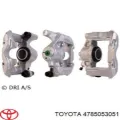 Zacisk hamulcowy tylny lewy Lexus IS E2