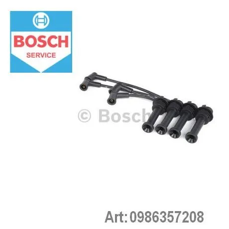 Zestaw przewodów wysokiego napięcia 986357208 Bosch